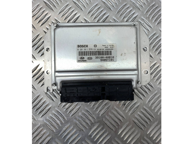 Блок управления двигателя 0281011579, 39100-4A810   KIA Sorento