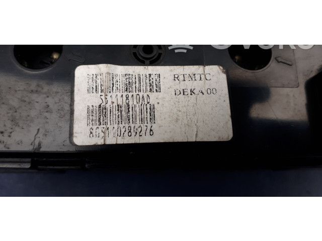 Блок управления климат-контролем 55111810AD   Chrysler Town & Country V