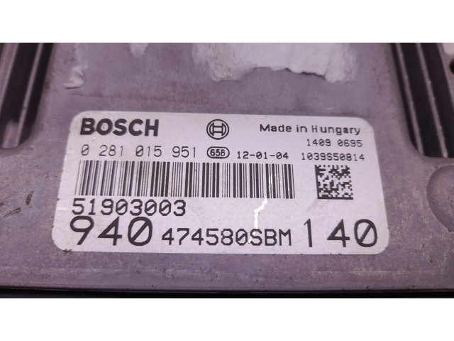 Блок управления двигателя 51903003   Alfa Romeo Giulietta