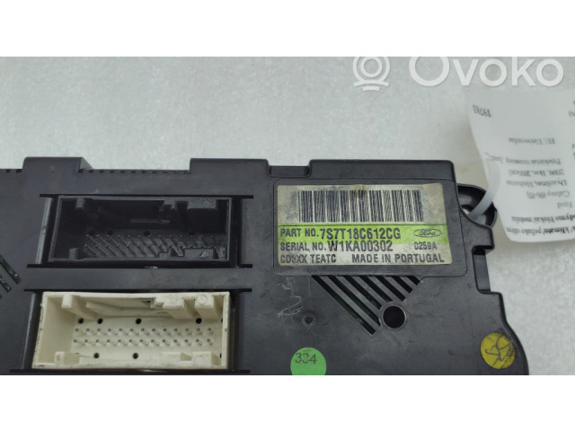 Блок управления климат-контролем 7S7T18C612CG Ford Galaxy