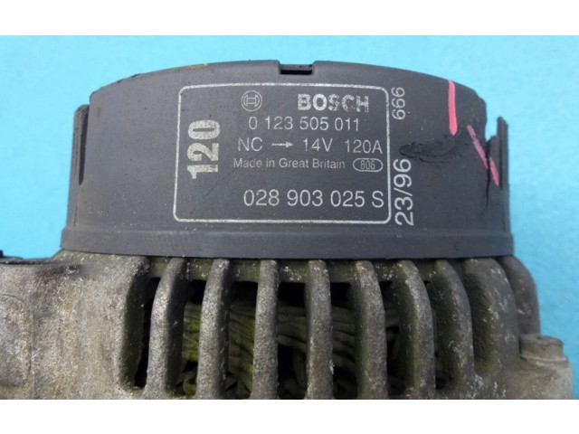 Генератор 0123505011, IMPRK955511 Volkswagen Caddy