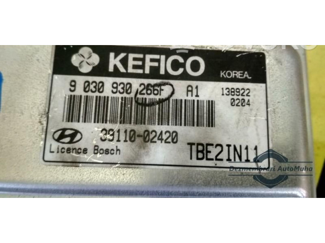 Блок управления двигателем Блок управления TBE2IN11   Hyundai Getz