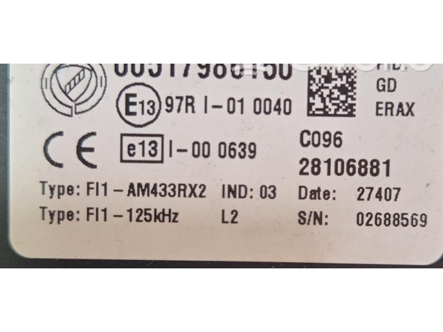 Комплект блоков управления 350A1000 Fiat Grande Punto