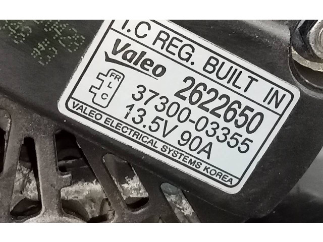 Генератор 3730003355, 2622650 KIA Rio