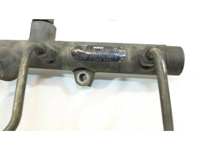 Топливная рампа 059130089D, 059130059D Volkswagen Phaeton для двигателя BMK