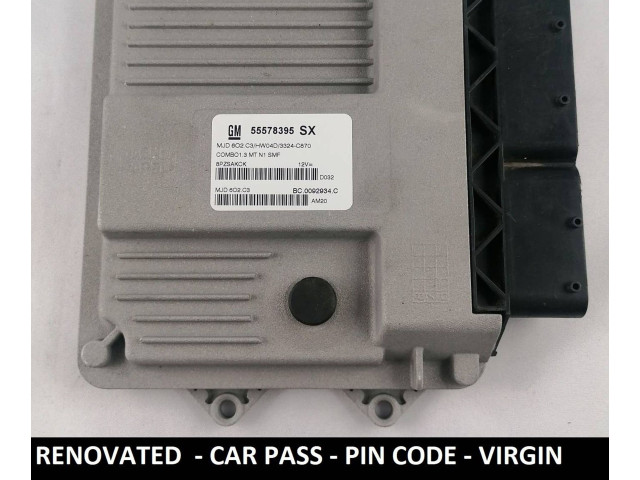 Řídící jednotka 55578395, BC0092934C   Opel Combo D 2012