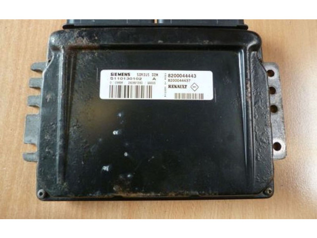 Блок управления двигателя 8200044443, 8200044443 Renault Twingo I