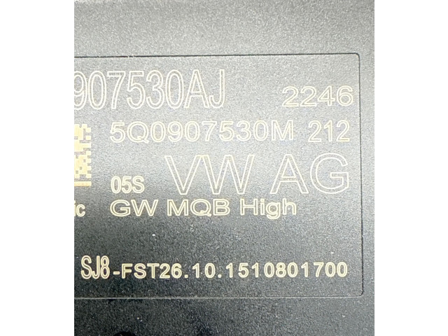 Модуль управления gateway 5Q0907530M, 1510801700 Skoda Superb B8 (3V)