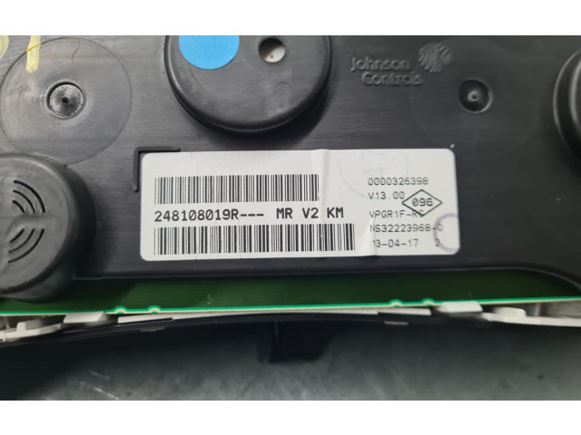 Панель приборов 248108019R, 0000326398 Dacia Lodgy