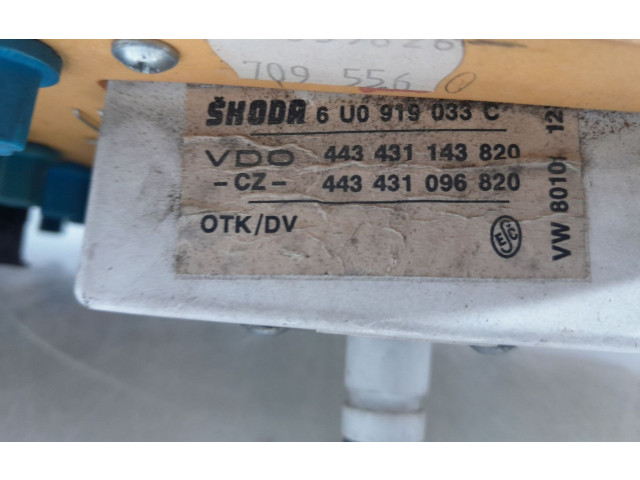 Přístrojová deska Skoda Felicia I 1998 6U0919033C, 175032