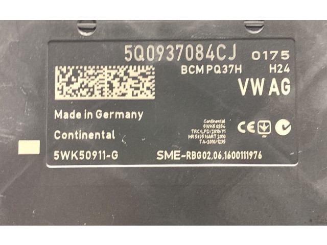 Блок комфорта 5Q0937084CJ   Skoda Octavia Mk3 (5E)   