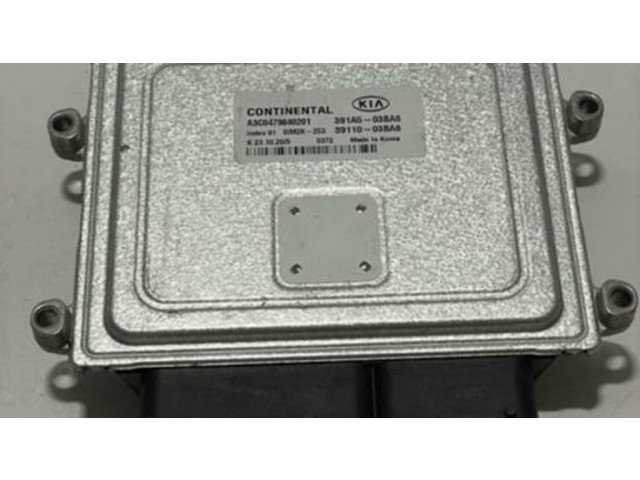 Блок управления двигателя 391A503BA6, 3911003BA6   KIA Ceed