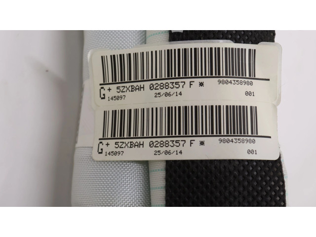 Подушка безопасности в сиденье 9804358980 Citroen C4 Cactus