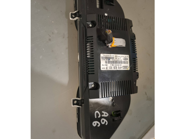 Панель приборов 4F0920931P, 4F0910930C   Audi A6 S6 C6 4F       
