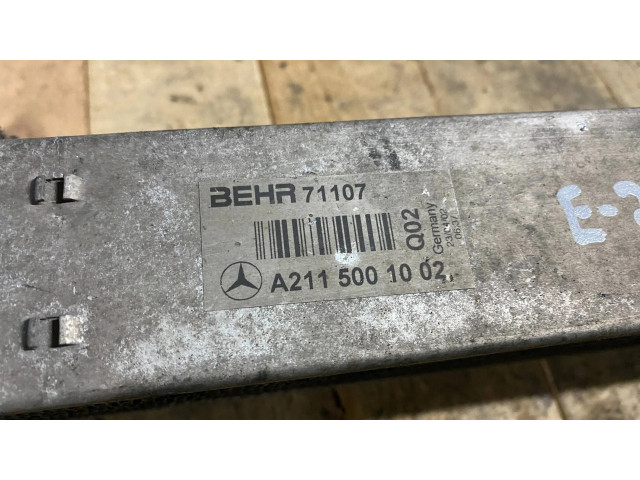 Интеркулер  A2115001002, 2115001002   Mercedes-Benz E W211 2.2