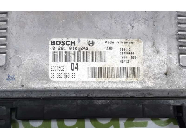 Блок управления двигателя 9636256980, 2222DL Peugeot 306