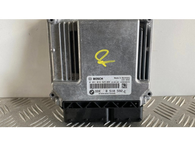 Řídící jednotka 0281016925, 8510592 BMW X1 E84 2011