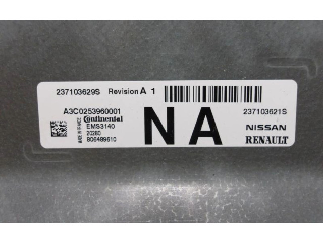 Блок управления двигателя 237109010R, 237109010R   Renault Twingo III