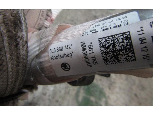 Подушка безопасности двери 5L6880742, 5L6880742 Skoda Yeti (5L)