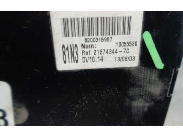 Pojistková skříňka Řídící jednotka BSM 8200315957, 8200316856 Renault Espace III 2003