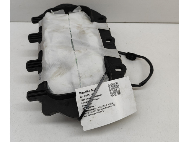 Подушка безопасности пассажира 9820860280, 640274400C   Peugeot 2008 II