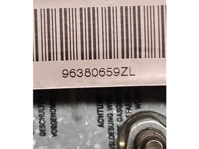 Подушка безопасности двери 96380659ZL, 96380659ZL Citroen Berlingo