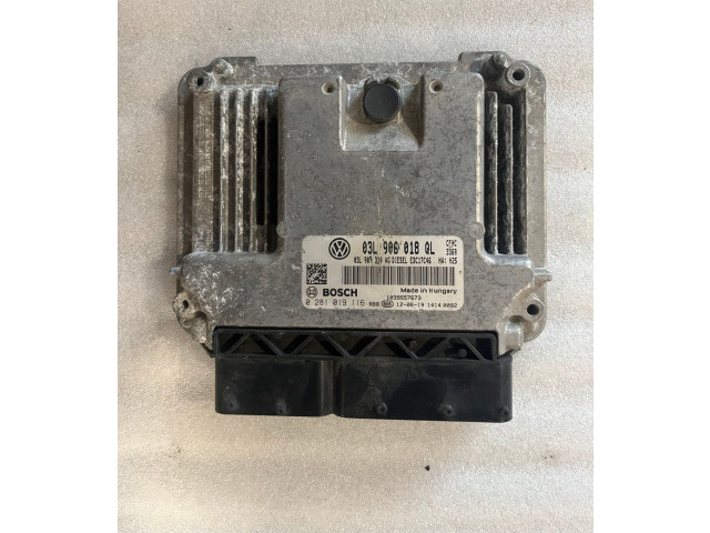 Блок управления двигателем Блок управления 03L906018QL Skoda Yeti (5L)