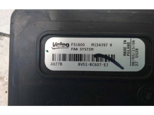 Вентилятор радиатора 8V518C607CJ Ford Ecosport 1.5