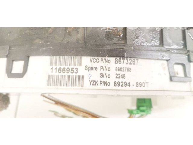 Панель приборов 8673267, 69294890T Volvo XC90