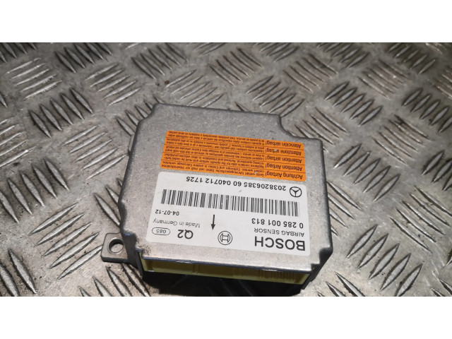 Блок подушек безопасности 2038206385, A2038206385   Mercedes-Benz C W203