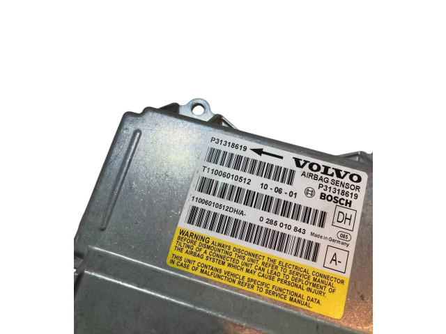 Блок подушек безопасности 31318619, P31318619 Volvo S60