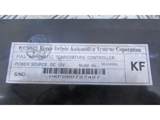 Модуль блока управления кондиционером 96430996 Chevrolet Nubira