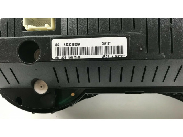 Панель приборов A1645400947, A1645400611   Mercedes-Benz ML W164       