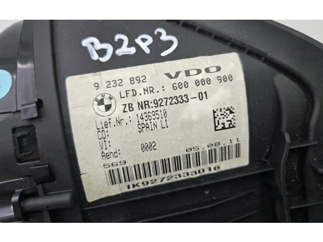 Přístrojová deska BMW 1 F20 F21 2011 9232892, 9232892