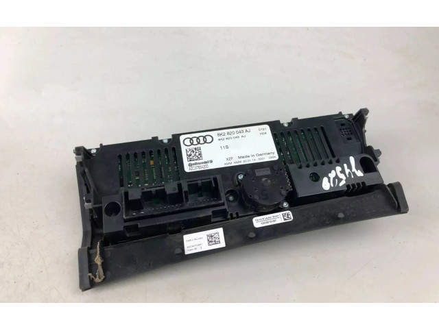 Блок управления климат-контролем 8K2820043AJ   Audi Q5 SQ5