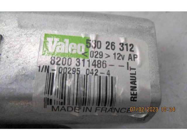 Моторчик заднего дворника 8200311486, 8200311486    Renault Twingo III