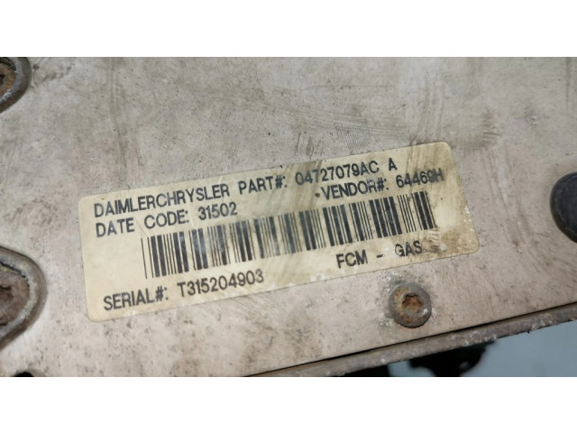   Pojistková skříňka 04727079AC   Dodge Grand Caravan 2003