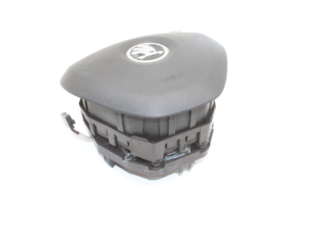 Подушка безопасности водителя 6V0880201A Skoda Fabia Mk3 (NJ)