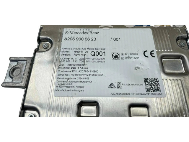 Блок управления A2069006623, A2C7854310800   Mercedes-Benz GLC C254