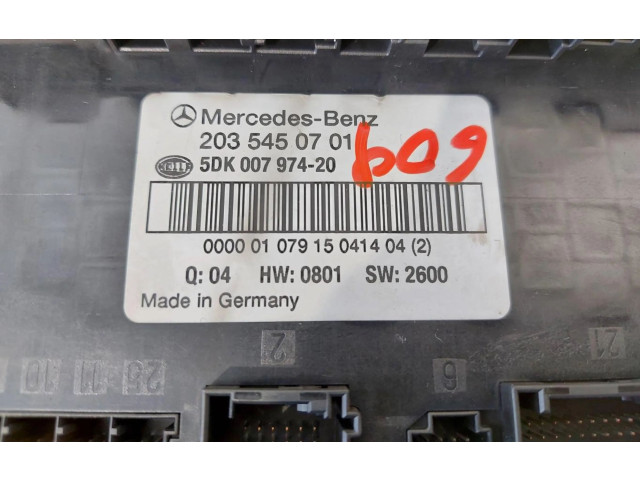 Pojistková skříňka 2035450710 Mercedes-Benz C W203