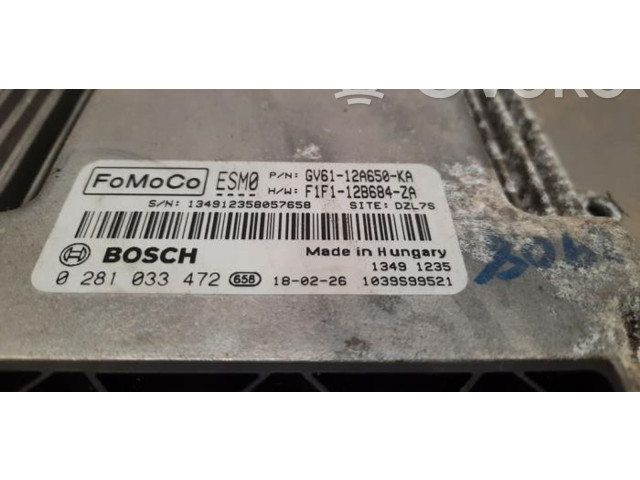 Блок управления двигателя F1F112B684ZA Ford Transit - Tourneo Connect