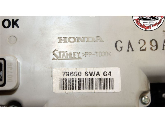 Блок управления климат-контролем 79600-SWA-G41ZA   Honda CR-V