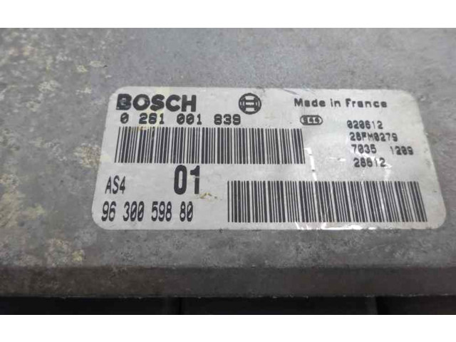 Vstřikovač 9630059880 Citroen Saxo VJX