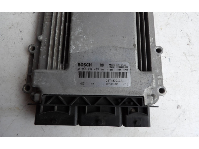 Блок управления двигателя 237102213R, 0281030439 Dacia Lodgy