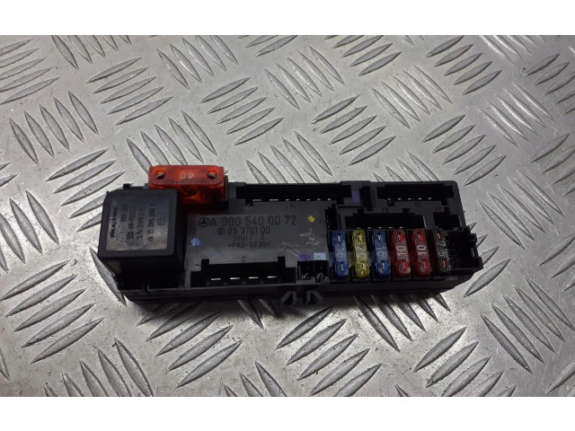 Pojistková skříňka 0005400072 Mercedes-Benz C W202 1999