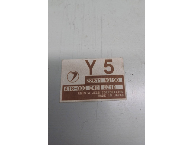 Řídící jednotka 22611AG190, A18000D4D Subaru Outback 2000