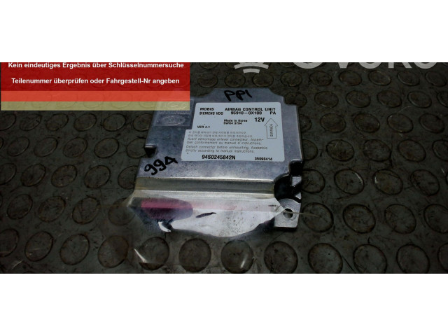 Блок подушек безопасности 95910-0X100 Hyundai i10