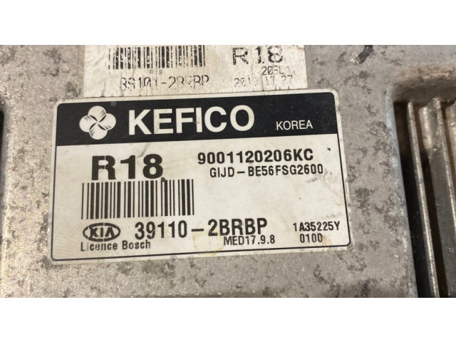 Блок управления двигателя 39110-2BRBP, 9001120206KC   Hyundai i20 (PB PBT)