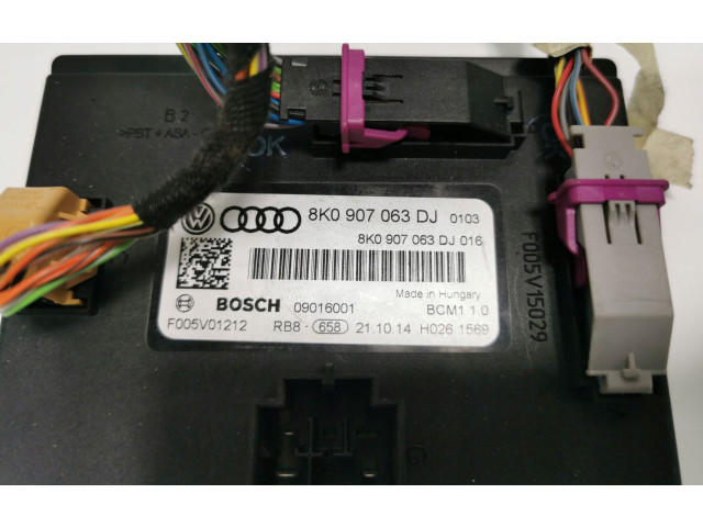 Блок комфорта 8K0907063DJ Audi Q5 SQ5