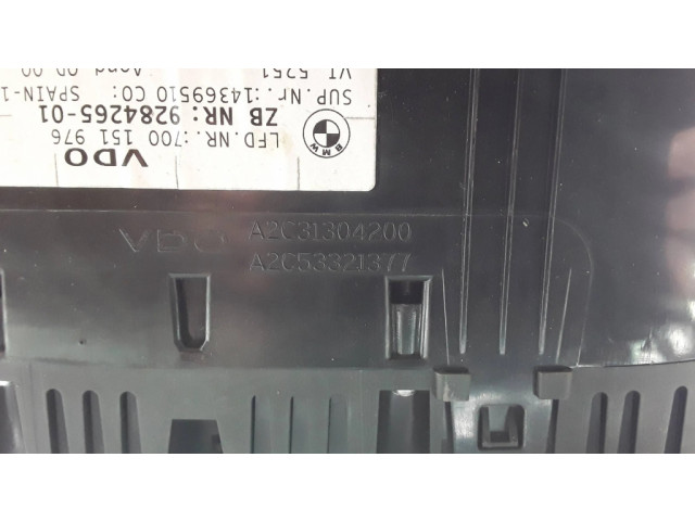 Přístrojová deska  BMW X1 E84 2013 9284265, 14369510  